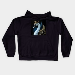 The Swan King Kids Hoodie